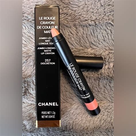 chanel le rouge crayon de couleur mat discretion|Chanel crayon de couleur.